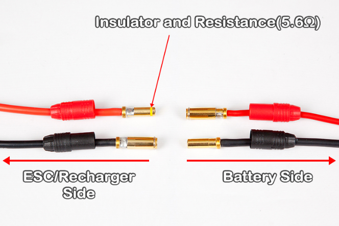 LiPo Stecksystem AS150 - 5 Paar