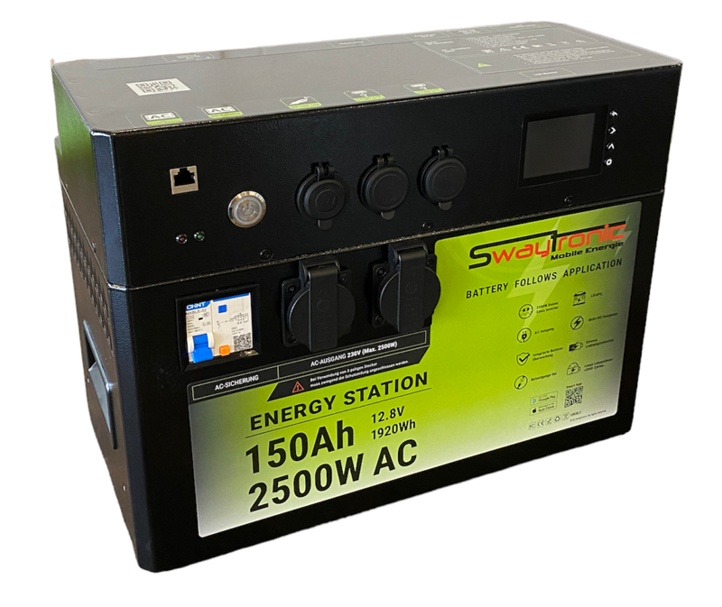 Ausstellungsmodelle - Energy Station 150Ah 2500W