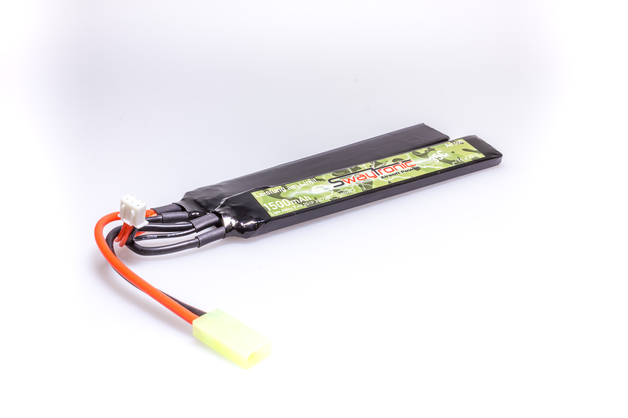 SWAY-AIR LiPo 2S 7.4V 1500mAh 35C/70C Mini T