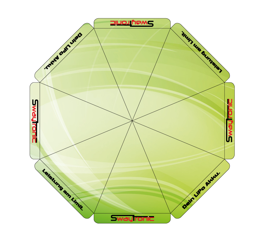 SWAYTRONIC Sonnenschirm Ø 215cm