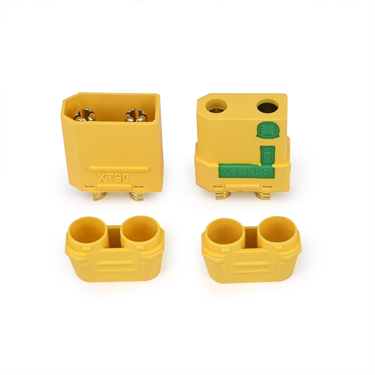 LiPo Stecksystem XT90 - 5 Paar Blitzschutz